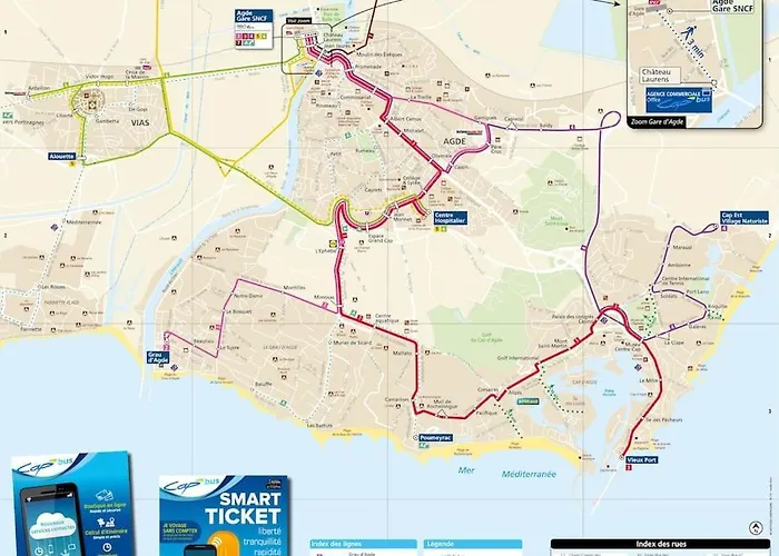 Rez-de-jardin Pinède Piscine Clim Proche Village Naturiste Agde