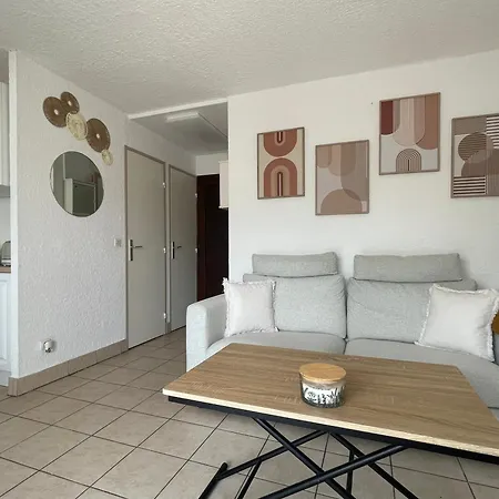 Rez-de-jardin Pinede Piscine Clim Proche Village Naturiste 230 Apartament Agde